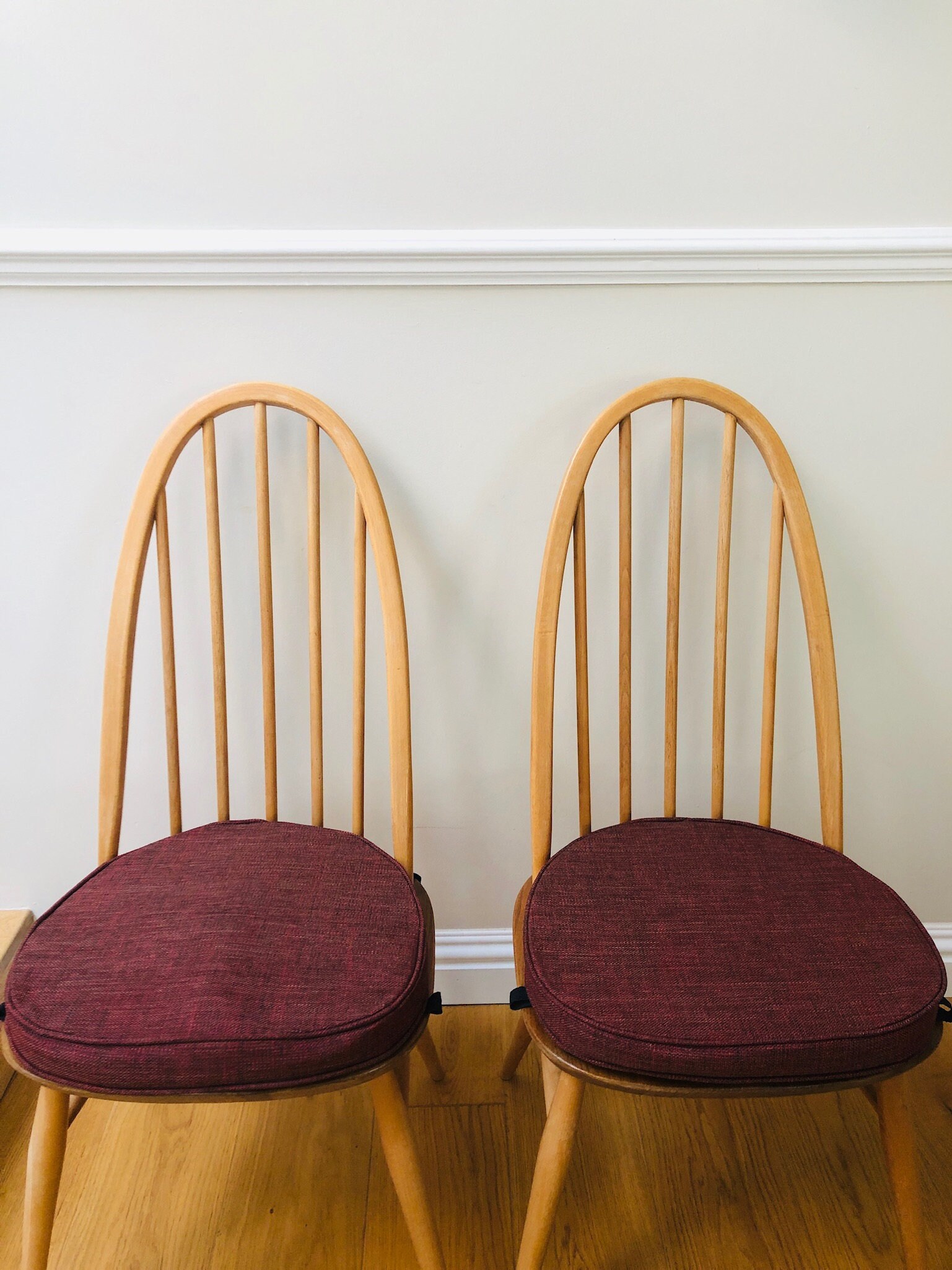 MyHome new seat pads for Ercol dining chairs with straps and Etsy