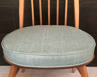 Myhome New Seat Pads for Ercol Dining Chairs With Straps and Press Studs light Green Etsy UK