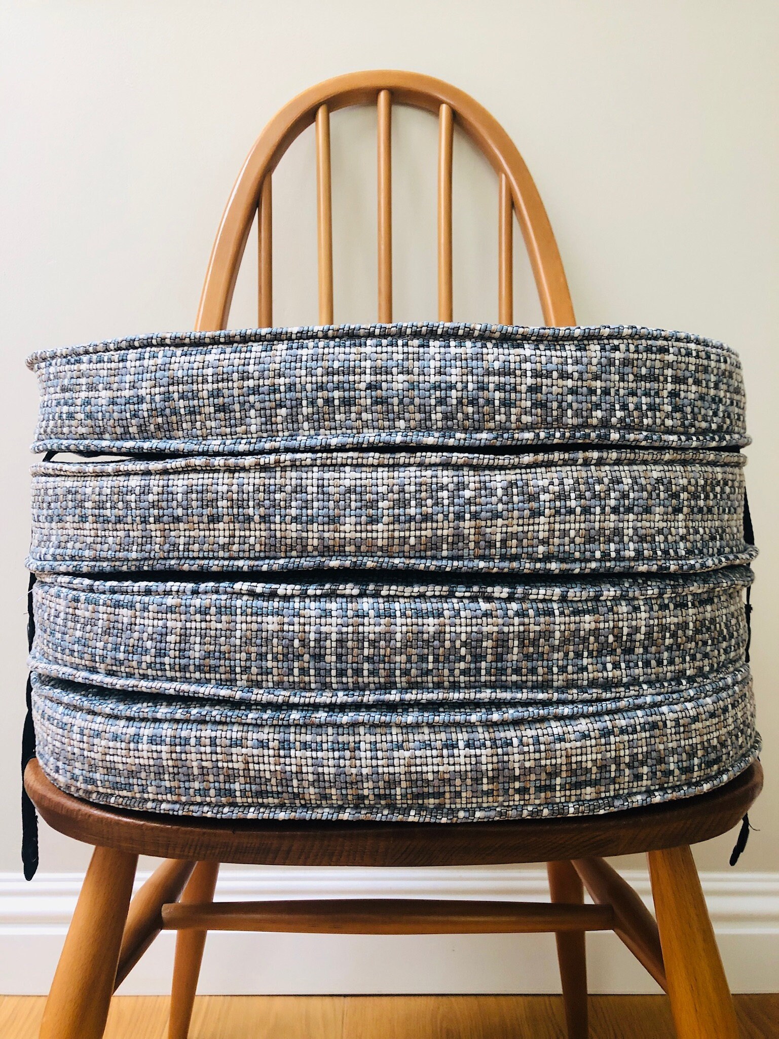 Myhome New Seat Pads for Ercol Dining Chairs With Straps and Etsy UK