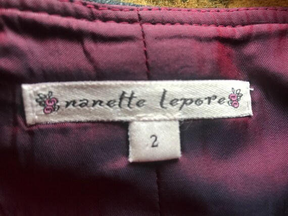 Adorable Nanette Lepore Vintage Style Plaid Penci… - image 6