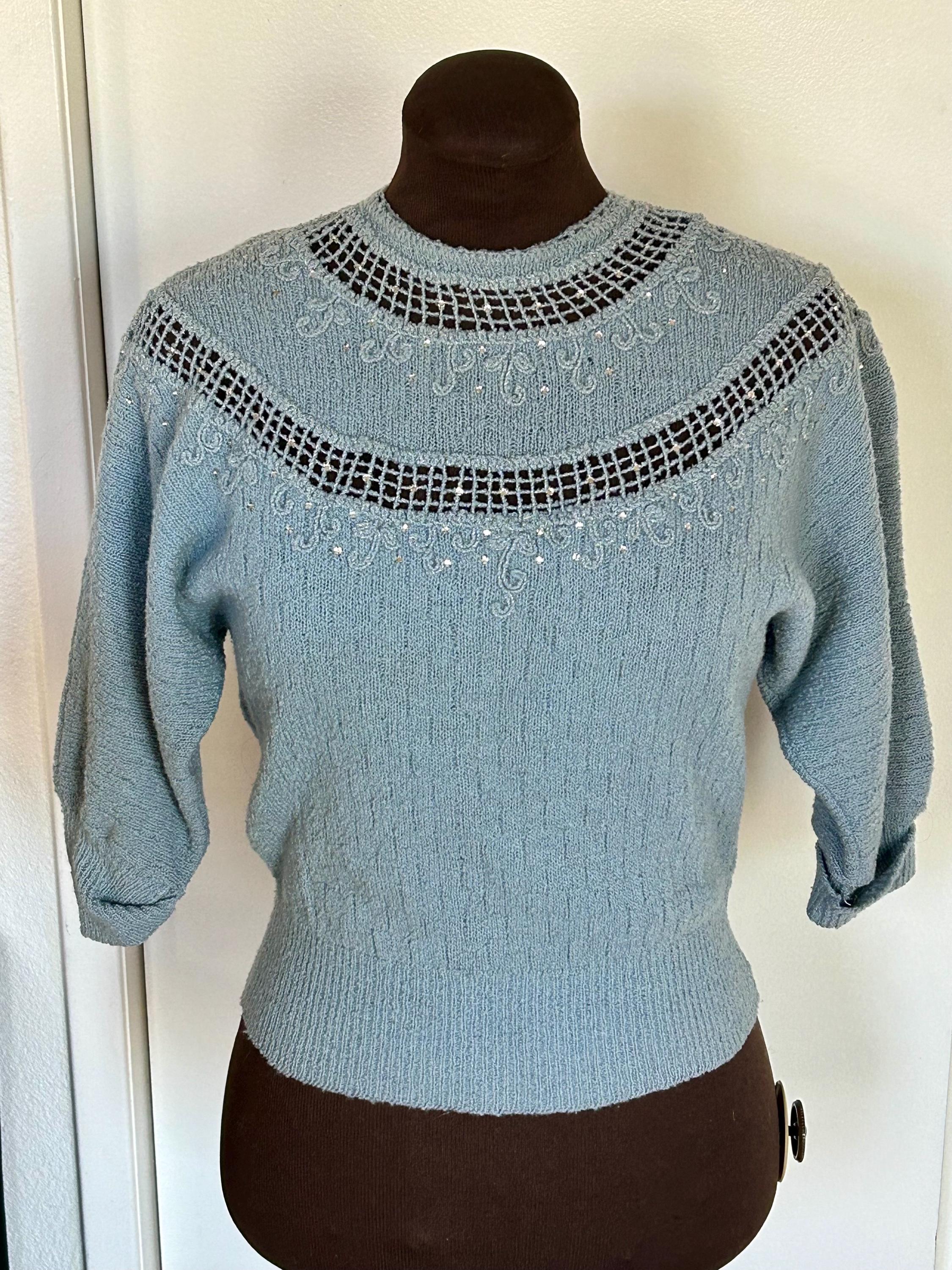 Vintage 60's Indian Brand Sportswear Sweater