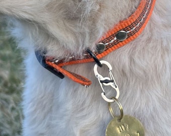 locking dog tag holder