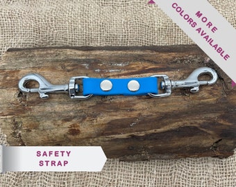 Dog collar, prong, safety strap, backup