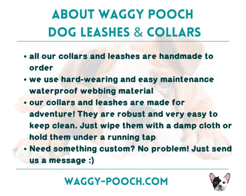 Correa para perros manos libres, correa para perros impermeable, correa para perros convertible ligera hecha a mano, correa para perros ajustable imagen 10