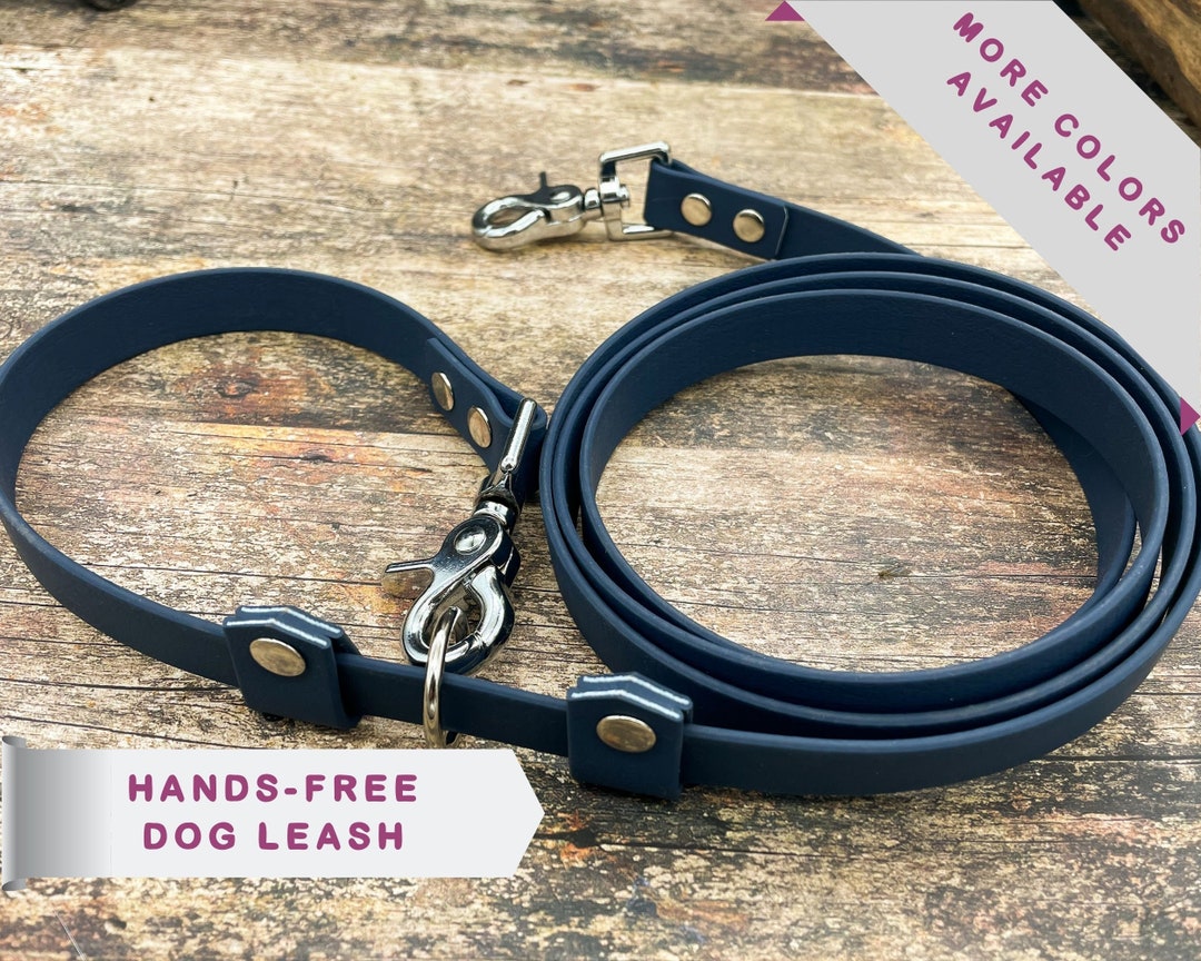 Cross Body Dog Leash, Waterproof Dog Leash, Handsfree Dog Leash
