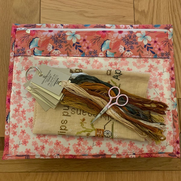 Cross Stitch Project Bag (14 x 11in)