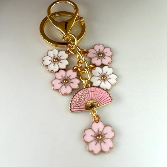 YZYDF Cake Keychain Car Keyring Women Bag Charm Accessories