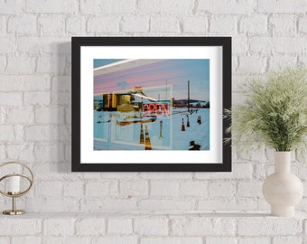 Doppelbelichtung in Colorado Print