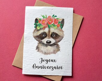 Carte Anniversaire Etsy