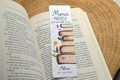 Personalized plantable bookmark Thank you teacher books. Seeded bookmark Thank you teacher. Thank you nanny card product logo