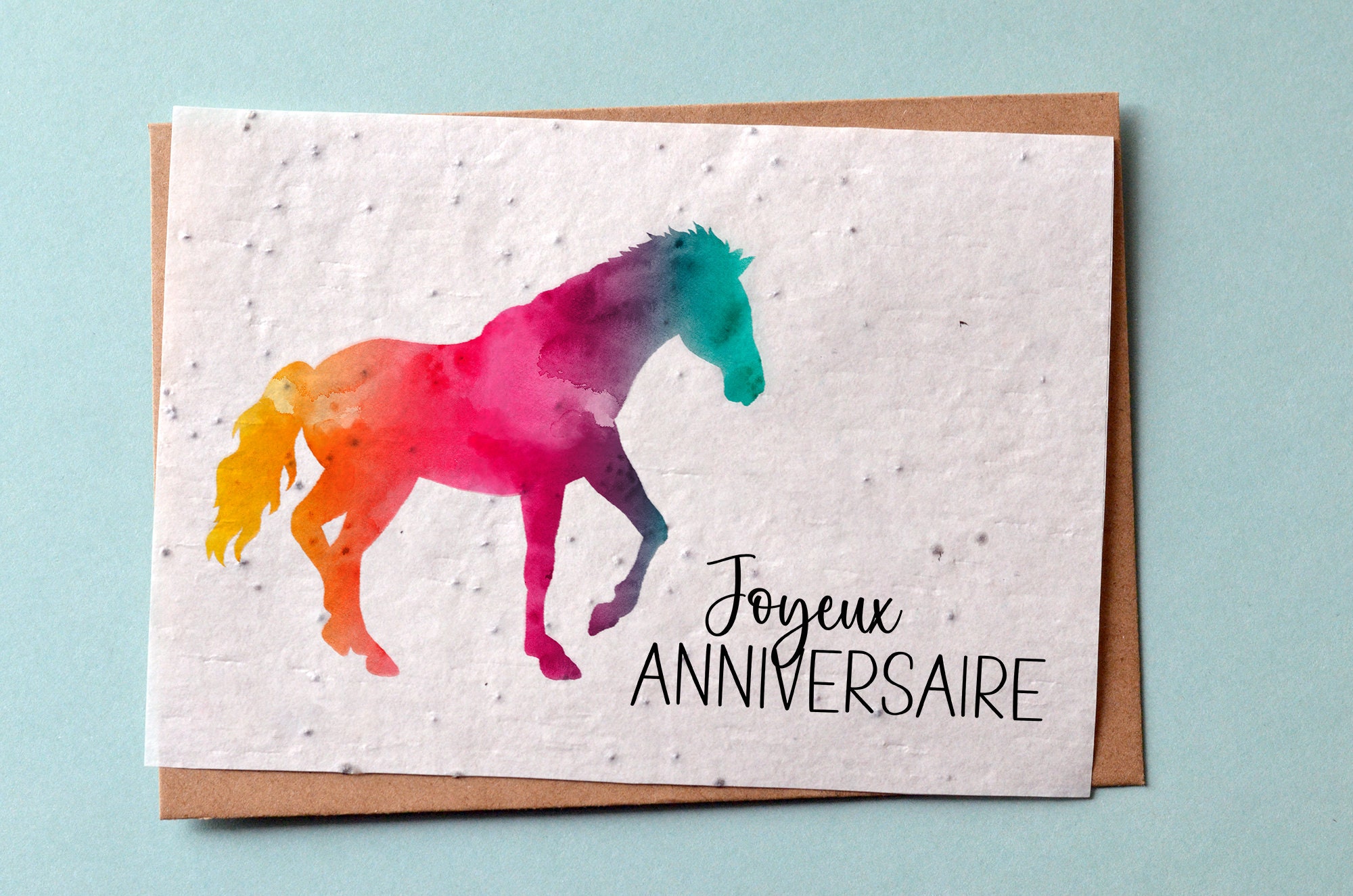 Carte Anniversaire Cheval à Imprimer Gratuite Carte d'anniversaire cheval - Etsy France