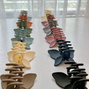 Butterfly Hair Clips | Add Ons ONLY | Add to your existing order | Super Cute & Trendy | Matte | Hair Accessories | Reusable | 2.6 inches