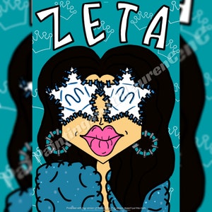 Zeta Tau Alpha Groovy Gal