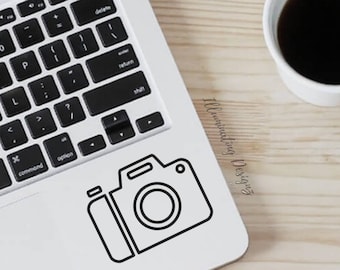 Camera Vinyl Decal Sticker | Camera Decal | Camera Vinyl Sticker | Photography Sticker | laptop Decal | Tumbler sticker