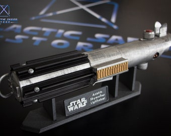Anakin Skywalker Graflex Lightsaber Replica: Hand-Painted 3D Print
