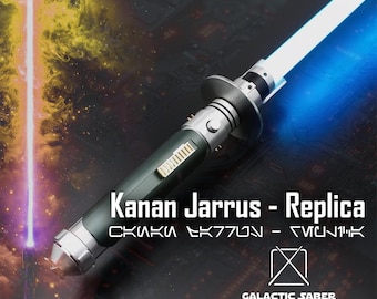 Kanan Jarrus Lightsaber Replica: RGB Neopixel Star Wars Saber