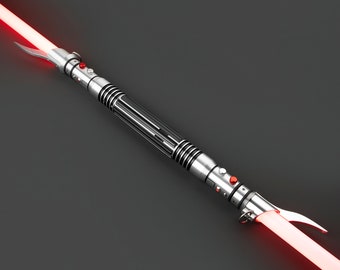 Savage Opress - The Clone Wars Lightsaber Replica with Removable Blade, NeoPixel Smooth Swing