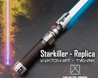 Starkiller Lightsaber Replica: RGB Neopixel Star Wars Saber
