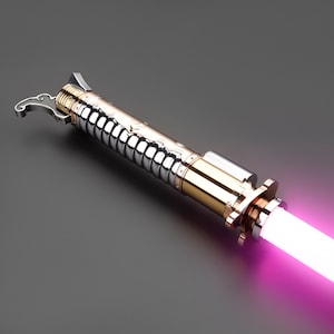 Elegant Lightsaber with Neopixel Blade, Custom Saber “The Maiden”