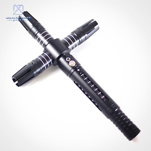Guardian-Cross Neopixel Lightsaber With Removable Blades