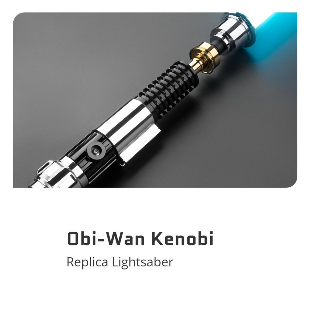 Obiwan Kenobi Lightsaber With Removable Neopixel or RGB Blade, obi Wan