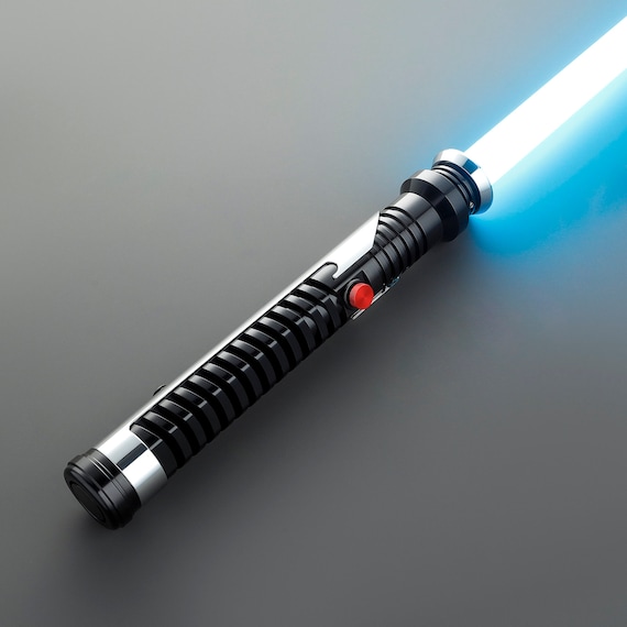 その他 STAR WARS Qui-Gon Jinn Lightsaber Qui-gon Jinn, Smooth Swing Neopixel Lightsaber Replica - Etsy