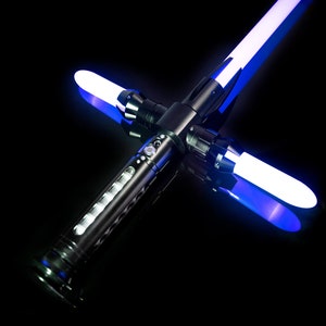 Cross Lightsaber With RGB or Xenopixel V3 Appcontrolled Blade, &quot;Renegade&quot;