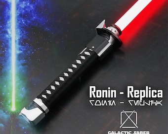 Ronin Lightsaber - Custom Lightsaber – RGB, Neopixel & Proffie Pixel | Bluetooth/App-Controlled - Star wars - smooth swing,