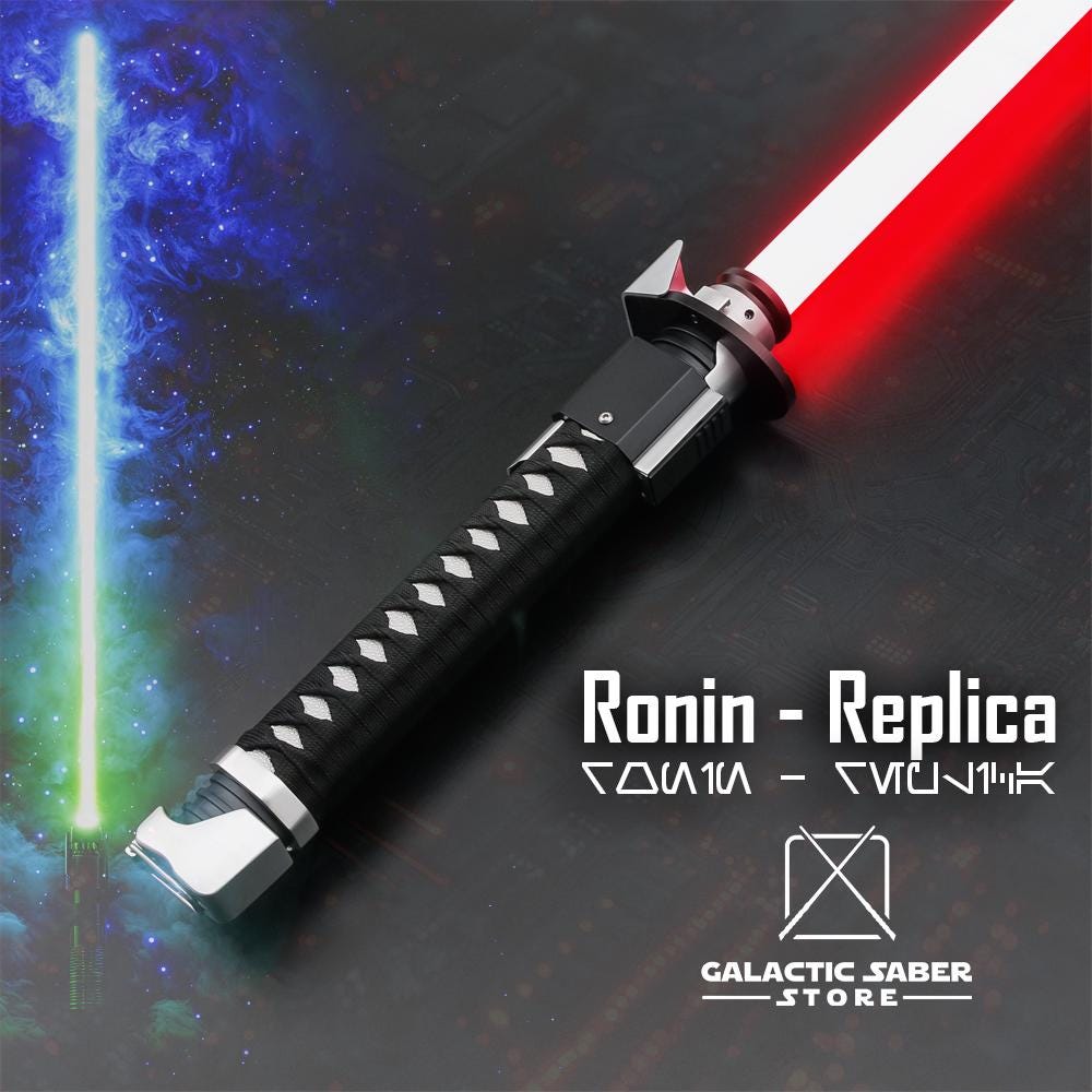 Ronin Lightsaber - Custom Lightsaber – RGB, Neopixel & Proffie