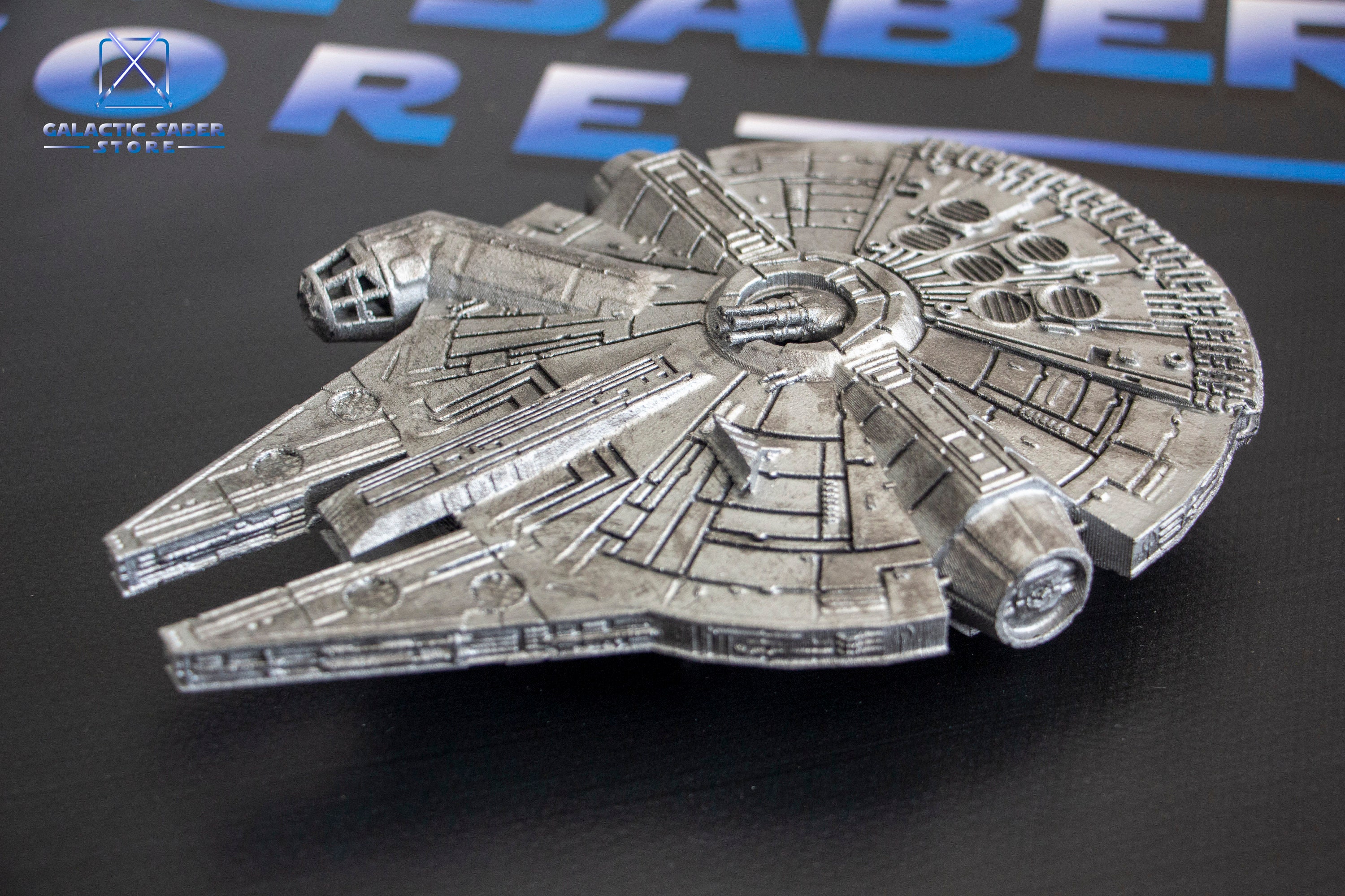 Millenium Falcon Inspired Spaceship 3d Print High - Etsy Norway