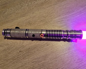 Custom Lightsaber Handmade, Laser Etched, Lost Relic, Unique Sword.