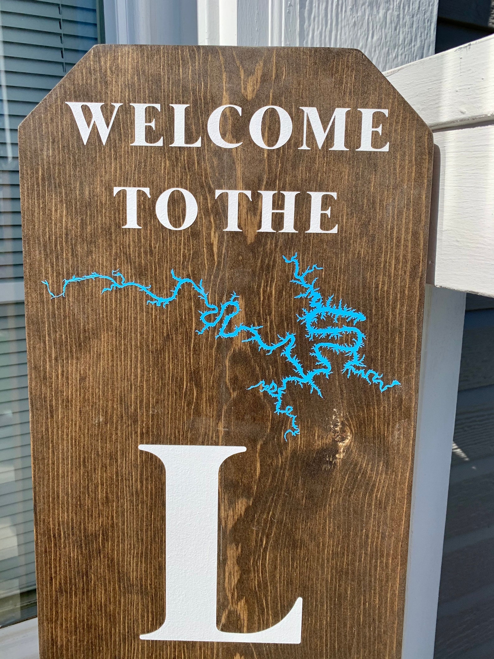 Lake of the Ozarks Decor Mile Marker Sign Dock Sign Lake Etsy