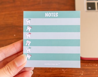 Personalizowany notatnik stomatologiczny | NIE samoprzylepne karteczki | Artykuły piśmiennicze | Higienistka stomatologiczna | Prezent dla dentysty