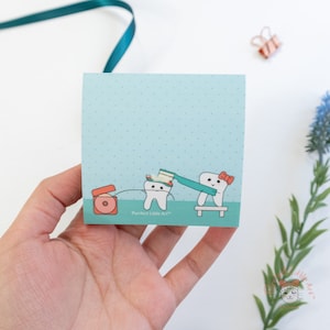 Dental Sticky Notes | STICKY NOTES | Gift for Dentist | Gift for Hygienist | RDH Stationery