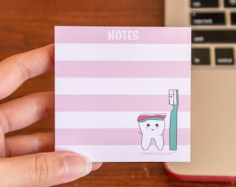 Spersonalizowany notatnik stomatologiczny: prezent z artykułami stomatologicznymi