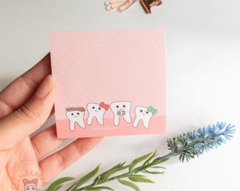 Pinke Zahnsticker: Geschenk für den Zahnarzt oder Hygieniker