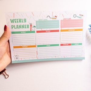 Dental Hygiene Weekly Planner | Undated | Dental Hygiene Student Gift | Productivity Planner | Dental Hygienist | Dentist Gift