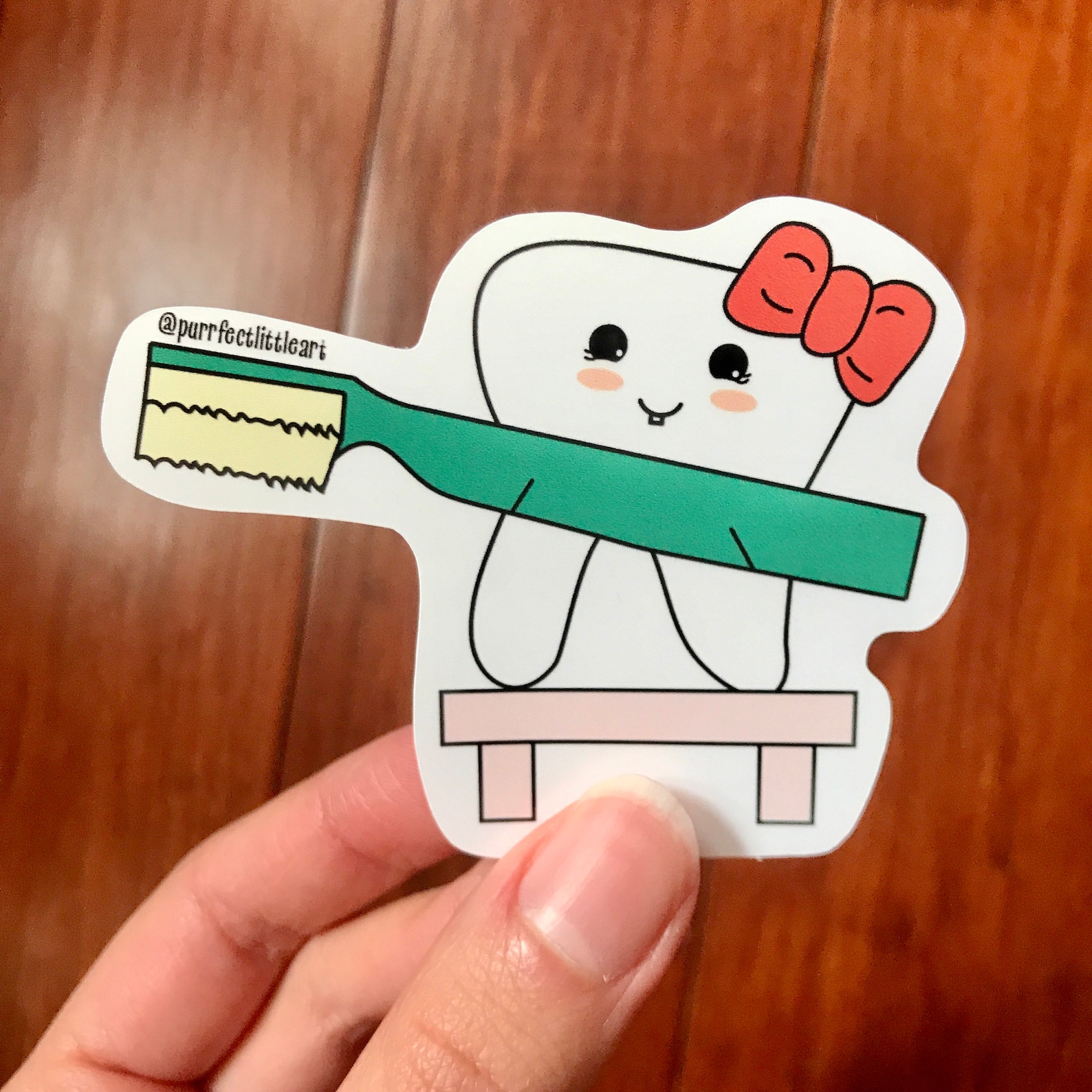 Cute Dental Sticker Tooth Sticker Tooth Stationery Etsy