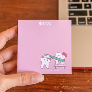 Dental Notepad | NOT Sticky notes | Personalized Dental Notepad | Dental Stationery | Dentist Gift