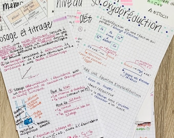 36 fiches de révisions première spécialité physique chimie ( nouvelle réforme )