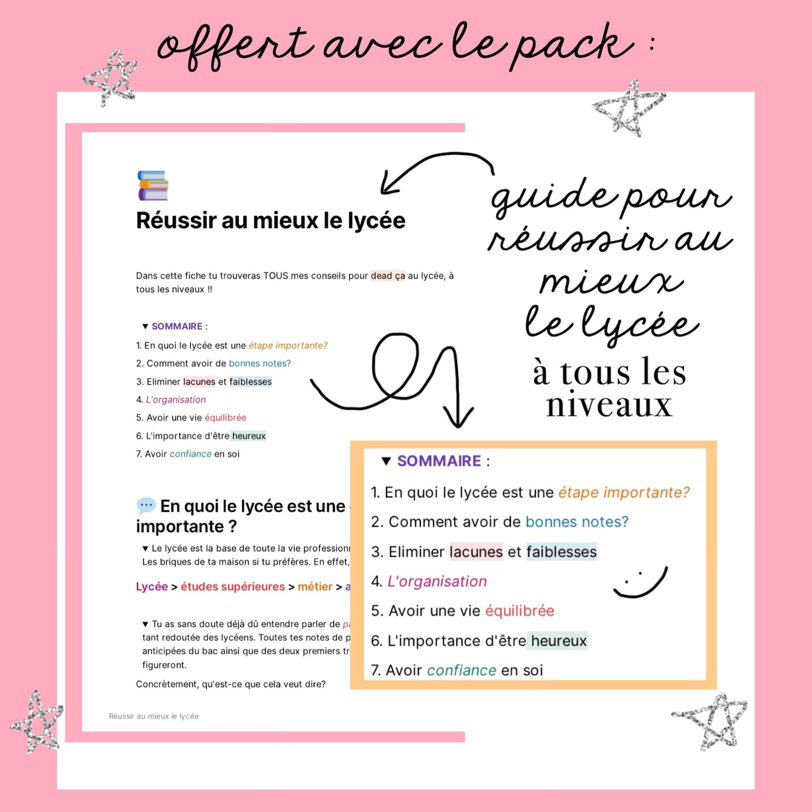 Exemple De Fiche De Revision Bac De Francais Guide Complet Olympiade
