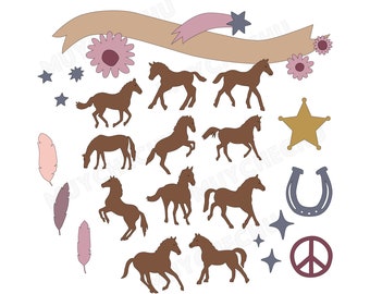 Download Cute Horse Svg Etsy
