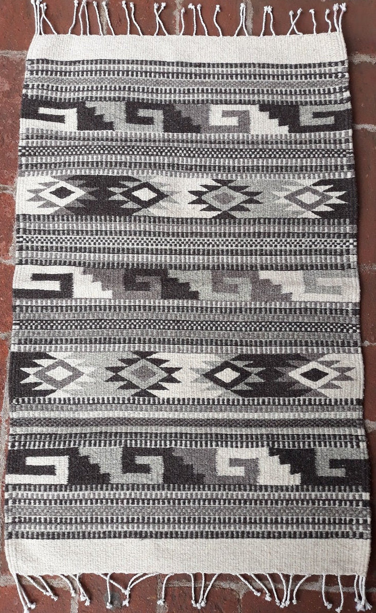 Mat 2' x 3' Eye of God Zapotec symbol