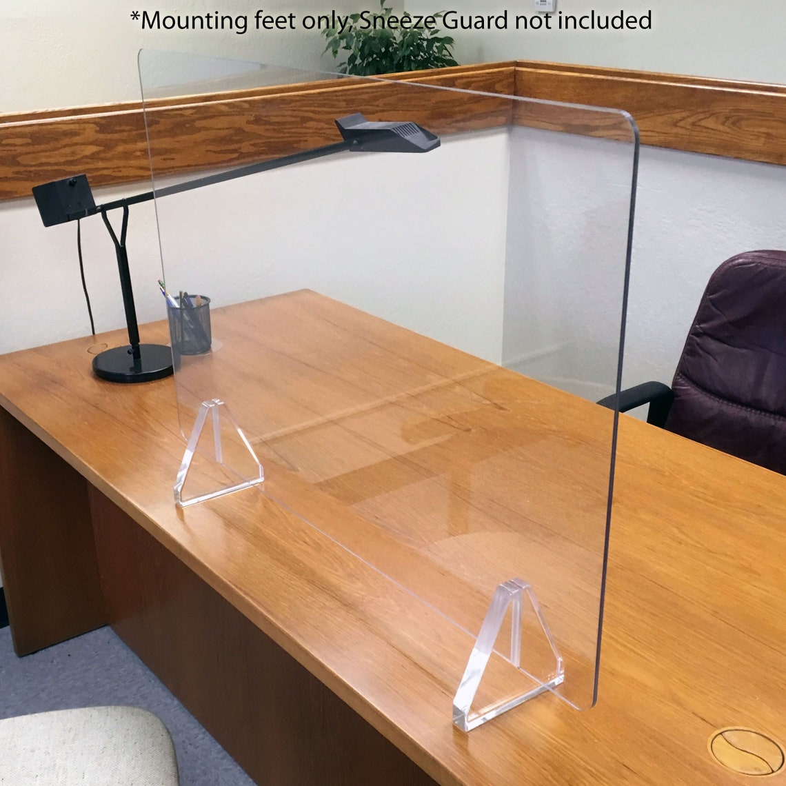 1 Acrylic Plexiglass Feet Stands set of 2 Made in Etsy