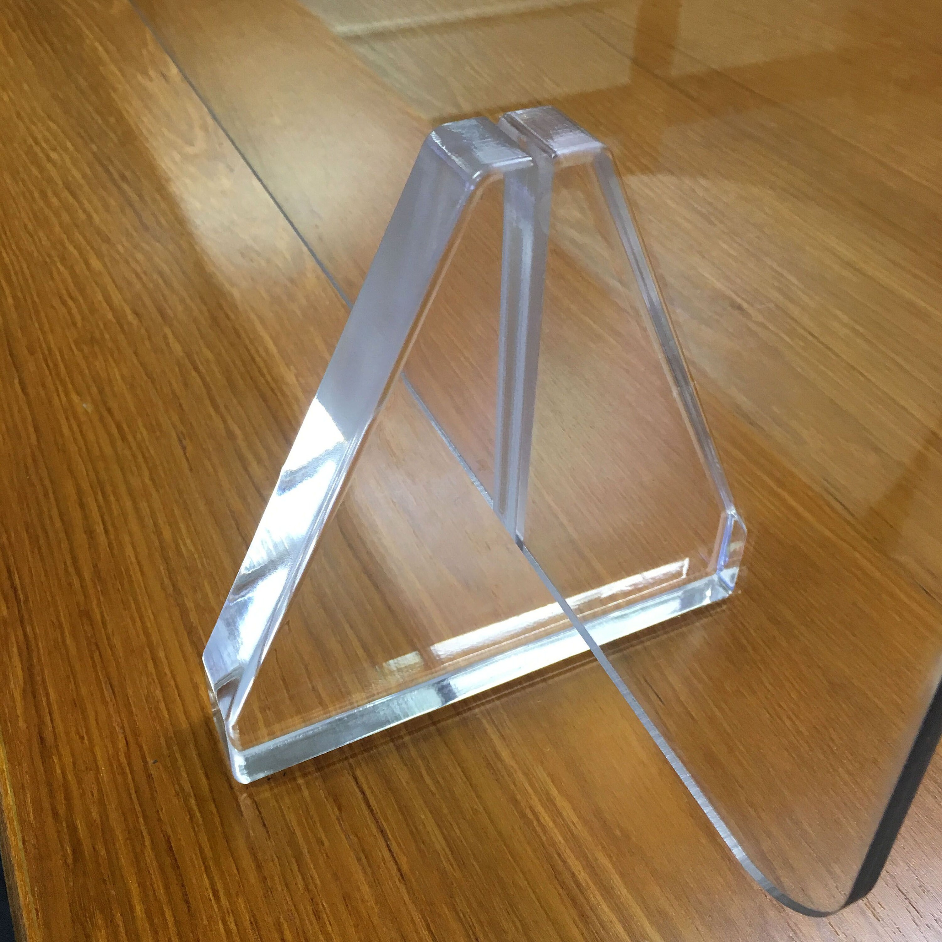 1 Acrylic Plexiglass Feet Stands set of 2 Made in Etsy