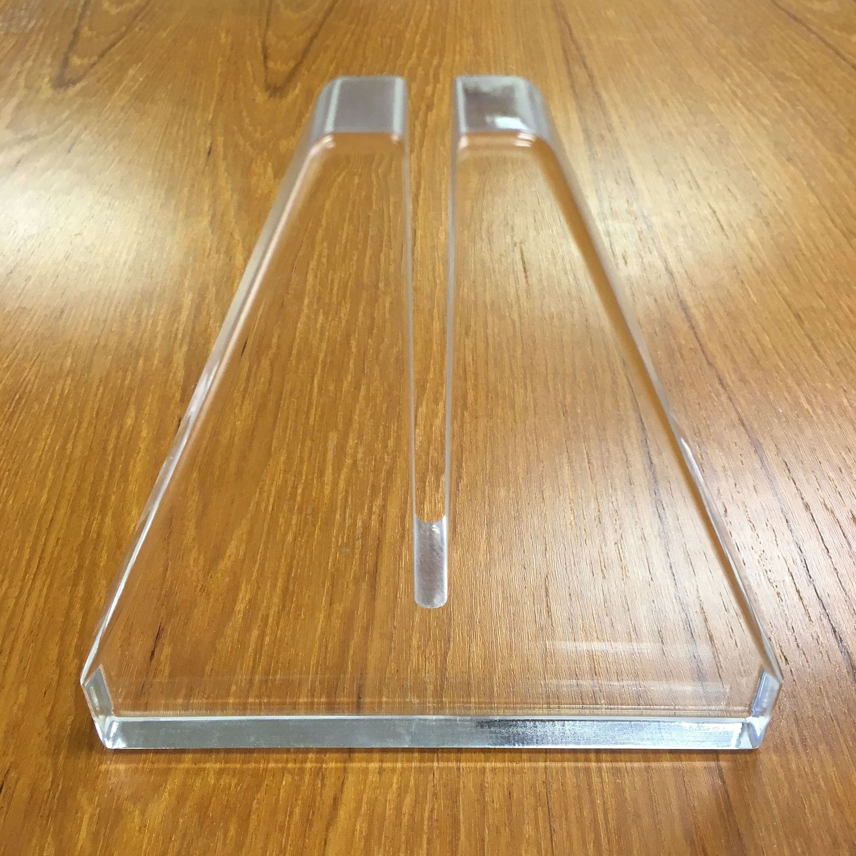 1 Acrylic Plexiglass Feet Stands set of 2 Made in Etsy
