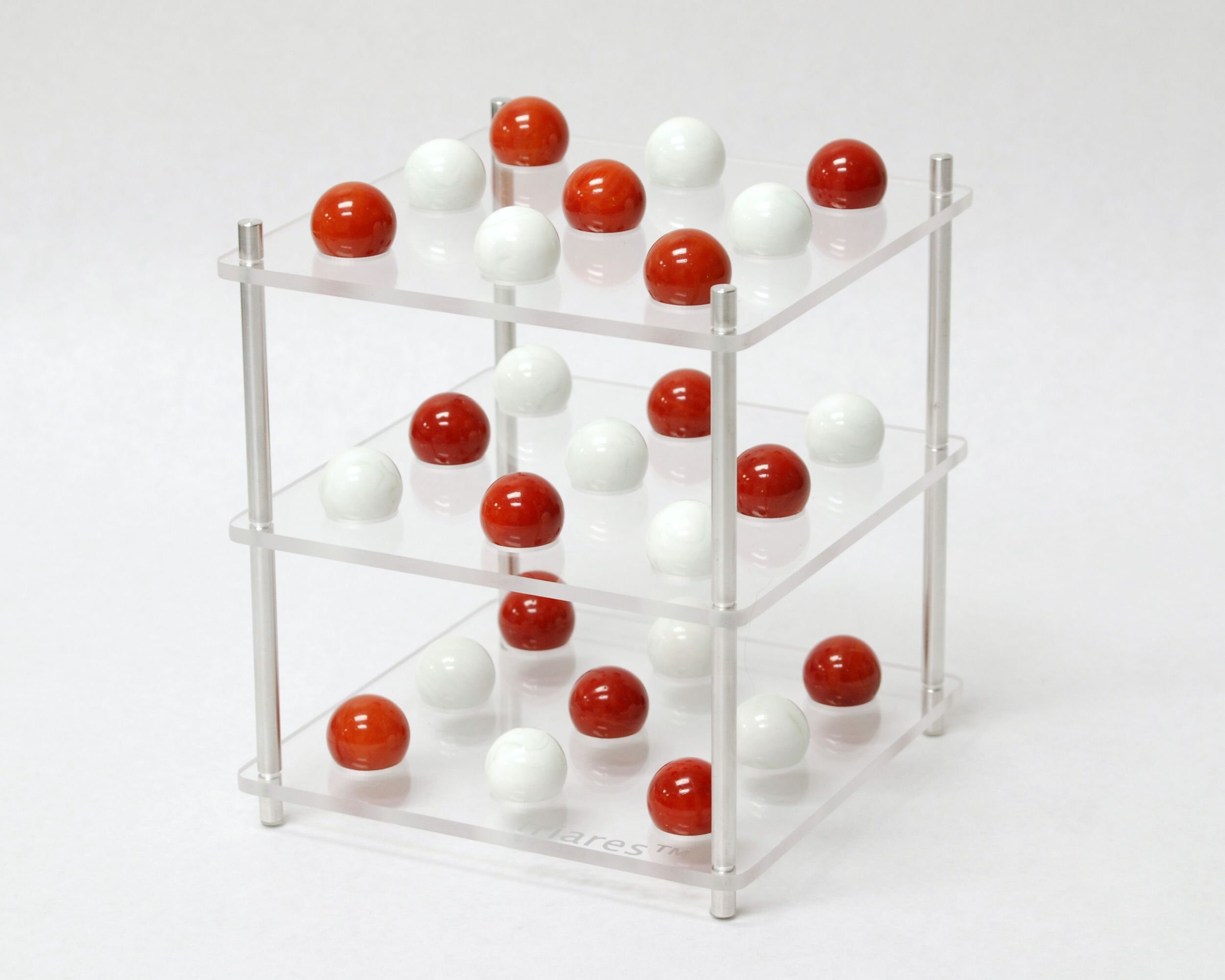 Solved 3-D Tic Tac Toe 3D tic-tac-toe, also known by the