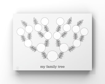 Family Tree Printable | Etsy