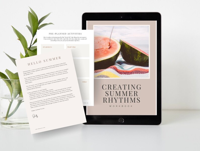 Summer Rhythm Printable Workbook / Instant Download / Family - Etsy