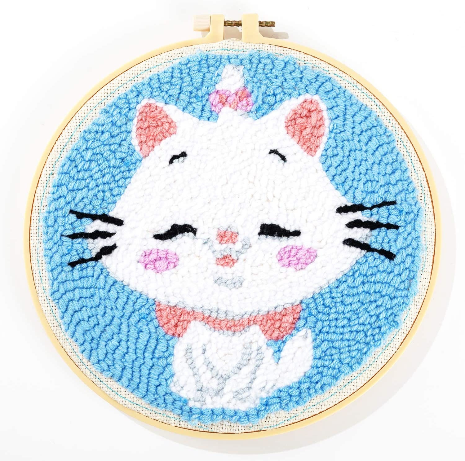 Cat Punch Needle DIY Starter Kit Punch Needle Kit Animal Etsy